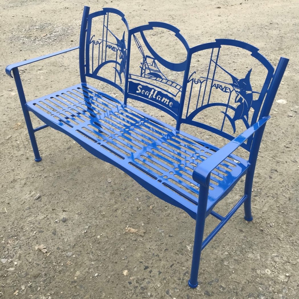 Powder Coating on a Bench Middletown, DE